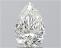 Natural Diamond 1.30 Carats, Pear with  Cut, H Color, VS1 Clarity and Certified by IGI