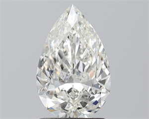 Picture of Natural Diamond 1.30 Carats, Pear with  Cut, H Color, VS1 Clarity and Certified by IGI