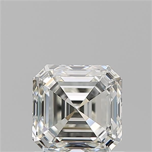 Foto Diamante Natural 1.01 quilates, Asscher , Color I, claridad VVS2 y certificado GIA de