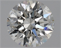 Natural Diamond 0.70 Carats, Round with Excellent Cut, I Color, VS2 Clarity and Certified by GIA