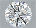 Diamante Natural 0.50 quilates, Redondo , Color J, claridad VVS1 y certificado GIA
