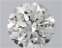 Natural Diamond 3.00 Carats, Round with Very Good Cut, F Color, VVS1 Clarity and Certified by GIA
