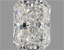 Natural Diamond 0.55 Carats, Radiant with  Cut, G Color, VVS1 Clarity and Certified by GIA
