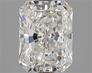 Picture of Natural Diamond 0.55 Carats, Radiant with  Cut, G Color, VVS1 Clarity and Certified by GIA