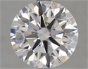 Lab Grown Diamond 4.02 Carats, Round with Ideal Cut, D Color, VS1 Clarity and Certified by IGI