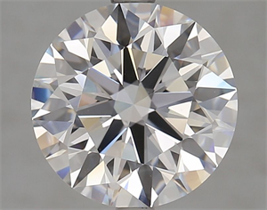 Picture of Lab Grown Diamond 4.02 Carats, Round with Ideal Cut, D Color, VS1 Clarity and Certified by IGI