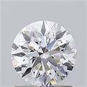 Lab Grown Diamond 1.00 Carats, Round with Very Good Cut, D Color, VVS1 Clarity and Certified by IGI