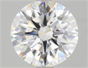 Del inventario de diamantes de laboratorio, 2.03 quilates, Redondo , Color E, claridad VVS2 y certificado IGI