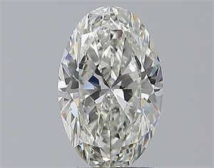 Picture of Natural Diamond 1.52 Carats, Oval with  Cut, I Color, SI1 Clarity and Certified by GIA