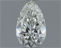 Diamante Natural 0.52 quilates, De pera , Color H, claridad IF y certificado IGI