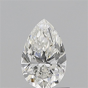 Picture of Natural Diamond 0.70 Carats, Pear with  Cut, G Color, VVS2 Clarity and Certified by GIA