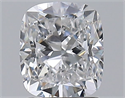 Natural Diamond 1.51 Carats, Cushion with  Cut, D Color, VVS1 Clarity and Certified by GIA