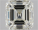 Natural Diamond 1.60 Carats, Asscher with  Cut, K Color, VVS2 Clarity and Certified by GIA