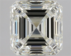 Picture of Natural Diamond 1.60 Carats, Asscher with  Cut, K Color, VVS2 Clarity and Certified by GIA