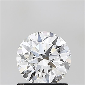 Picture of Lab Grown Diamond 1.03 Carats, Round with Ideal Cut, E Color, VVS2 Clarity and Certified by IGI