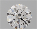 Natural Diamond 0.41 Carats, Round with Excellent Cut, D Color, SI1 Clarity and Certified by GIA