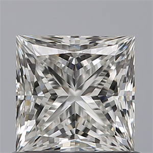 Picture of Natural Diamond 0.81 Carats, Princess with  Cut, G Color, VVS1 Clarity and Certified by GIA