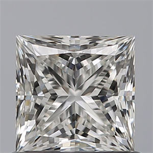 Picture of Natural Diamond 0.81 Carats, Princess with  Cut, G Color, VVS1 Clarity and Certified by GIA
