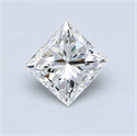 Diamante Natural 0.66 quilates, Princesa , Color G, claridad SI2 y certificado GIA