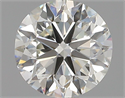 Natural Diamond 0.70 Carats, Round with Very Good Cut, J Color, VS2 Clarity and Certified by GIA