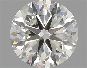 Picture of Natural Diamond 0.70 Carats, Round with Very Good Cut, J Color, VS2 Clarity and Certified by GIA