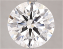 Del inventario de diamantes de laboratorio, 5.08 quilates, Redondo , Color E, claridad VVS2 y certificado IGI