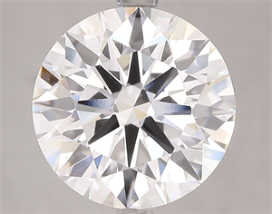 Picture of Lab Grown Diamond 5.08 Carats, Round with Ideal Cut, E Color, VVS2 Clarity and Certified by IGI