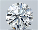 Natural Diamond 0.80 Carats, Round with Excellent Cut, I Color, VS2 Clarity and Certified by GIA