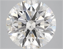 Del inventario de diamantes de laboratorio, 5.11 quilates, Redondo , Color H, claridad VS2 y certificado IGI