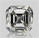 Natural Diamond 1.01 Carats, Asscher with  Cut, J Color, VS1 Clarity and Certified by GIA