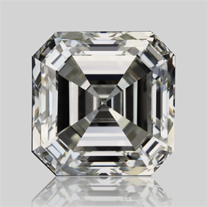 Picture of Natural Diamond 1.01 Carats, Asscher with  Cut, J Color, VS1 Clarity and Certified by GIA