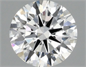 Del inventario de diamantes de laboratorio, 1.53 quilates, Redondo , Color D, claridad VS2 y certificado IGI