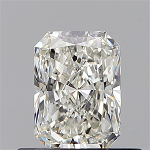 Picture of Natural Diamond 0.51 Carats, Radiant with  Cut, H Color, VS2 Clarity and Certified by GIA