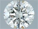 Natural Diamond 0.80 Carats, Round with Excellent Cut, I Color, VS1 Clarity and Certified by IGI