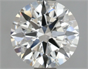 Del inventario de diamantes de laboratorio, 2.02 quilates, Redondo , Color G, claridad VVS2 y certificado IGI