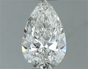 Picture of Natural Diamond 0.80 Carats, Pear with  Cut, G Color, SI1 Clarity and Certified by IGI
