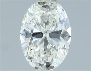 Picture of Natural Diamond 1.00 Carats, Oval with  Cut, H Color, VS1 Clarity and Certified by IGI