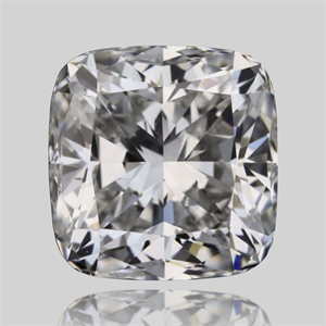 Foto Diamante Natural 0.70 quilates, Del cojín , Color F, claridad VS1 y certificado GIA de