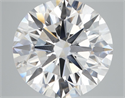 Lab Grown Diamond 7.71 Carats, Round with Ideal Cut, G Color, VS2 Clarity and Certified by IGI