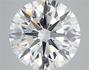 Picture of Lab Grown Diamond 7.71 Carats, Round with Ideal Cut, G Color, VS2 Clarity and Certified by IGI