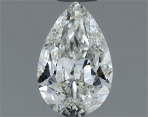 Picture of Natural Diamond 0.70 Carats, Pear with  Cut, I Color, VVS2 Clarity and Certified by IGI