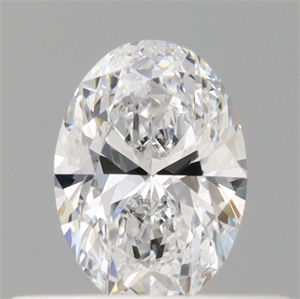 Picture of Natural Diamond 0.40 Carats, Oval with  Cut, D Color, VS2 Clarity and Certified by GIA
