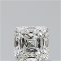 Natural Diamond 0.53 Carats, Cushion with  Cut, H Color, VVS2 Clarity and Certified by GIA