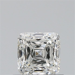 Picture of Natural Diamond 0.53 Carats, Cushion with  Cut, H Color, VVS2 Clarity and Certified by GIA