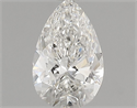Diamante Natural 0.70 quilates, De pera , Color I, claridad VS1 y certificado GIA