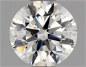 Diamante Natural 0.56 quilates, Redondo , Color J, claridad IF y certificado GIA