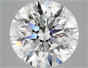 Lab Grown Diamond 5.05 Carats, Round with Excellent Cut, E Color, VS1 Clarity and Certified by IGI
