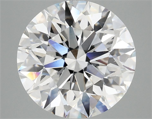 Picture of Lab Grown Diamond 5.05 Carats, Round with Excellent Cut, E Color, VS1 Clarity and Certified by IGI