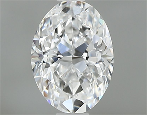Picture of Natural Diamond 0.70 Carats, Oval with  Cut, D Color, VS1 Clarity and Certified by GIA
