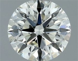 Picture of Natural Diamond 1.00 Carats, Round with Excellent Cut, J Color, VS1 Clarity and Certified by IGI